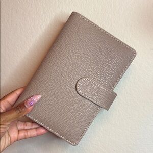 Elegant Tan Home Office Planner